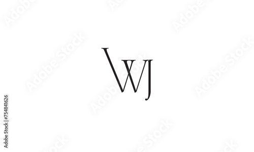 Free Download WJ, JW , J , W, Abstract Letters Logo Monogram - GFXLoad