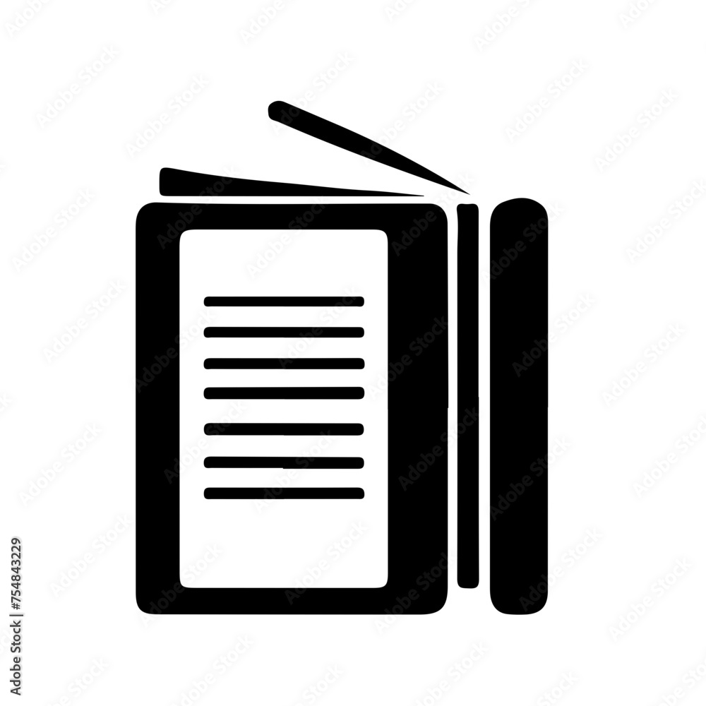 book with paper book with paper