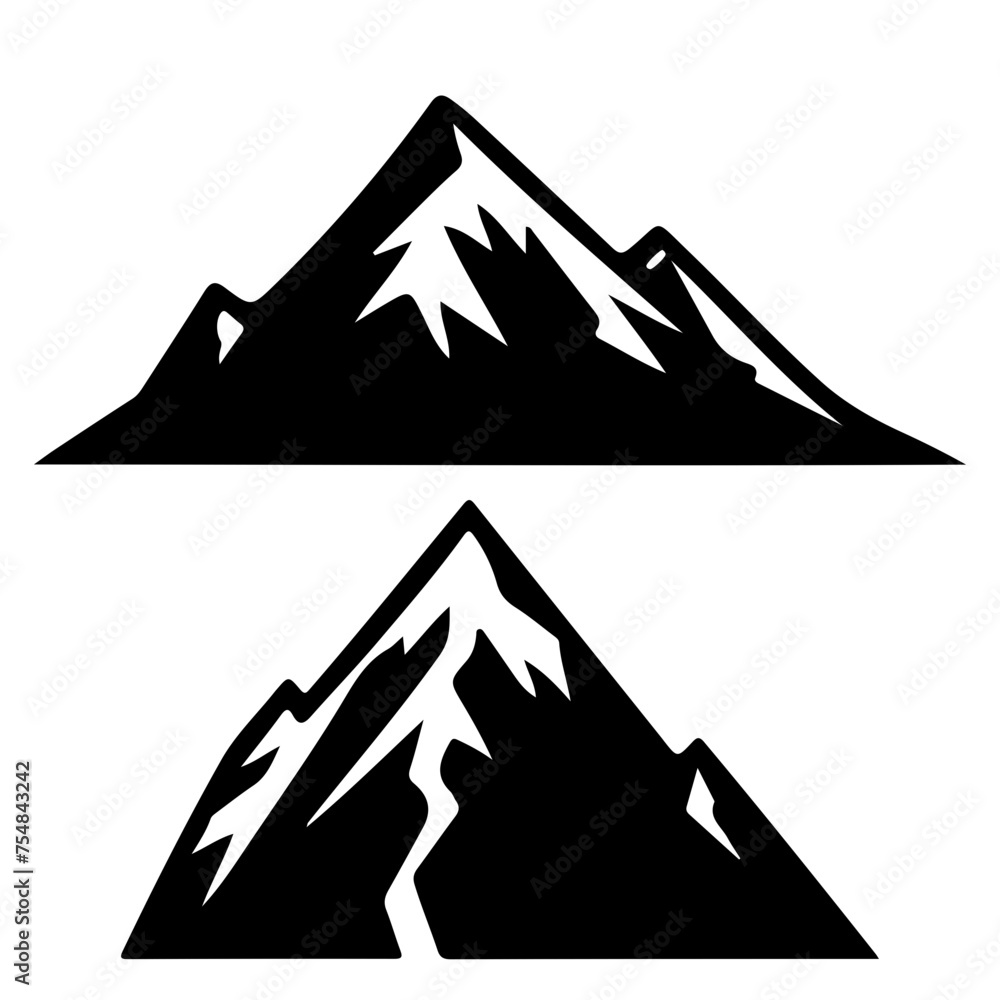 set of mountains