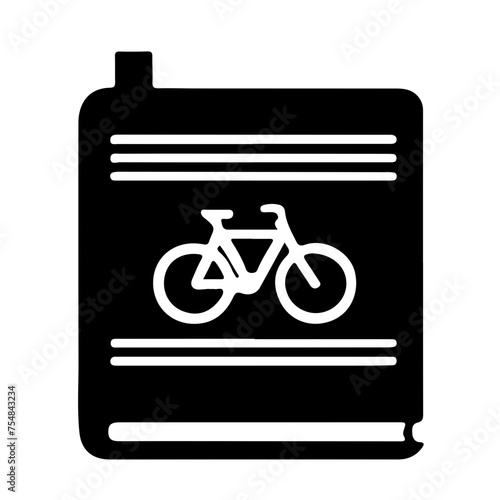 bicycle sign icon