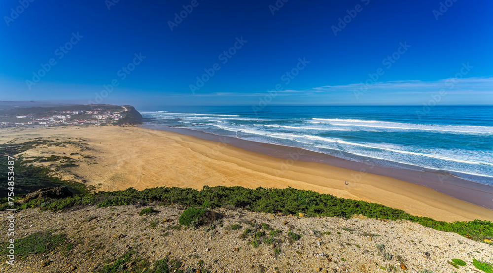 Praia do Monte Clérigo, Portugal, February 2024