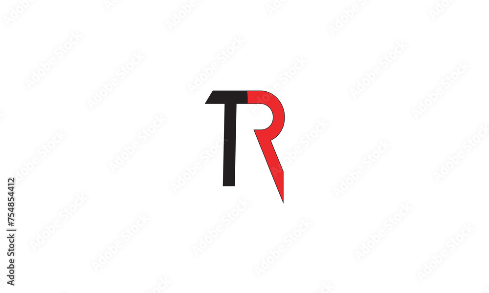 TR, RT, R, T Abstract Letters Logo Monogram TR, RT, R, T Abstract Letters Logo Monogram