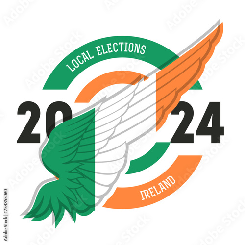Irish local elections are scheduled to be held in all local authorities in Ireland. Poster.
