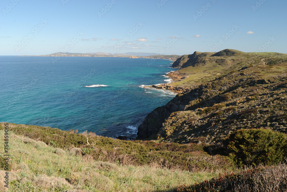La costa della Nurra tra Rena Maiore e Monte Rugginosu