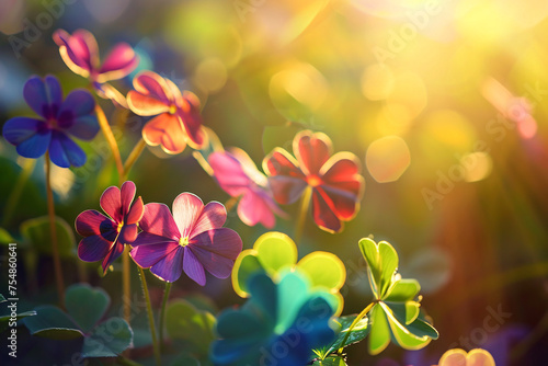 spring flower background © Artworld AI
