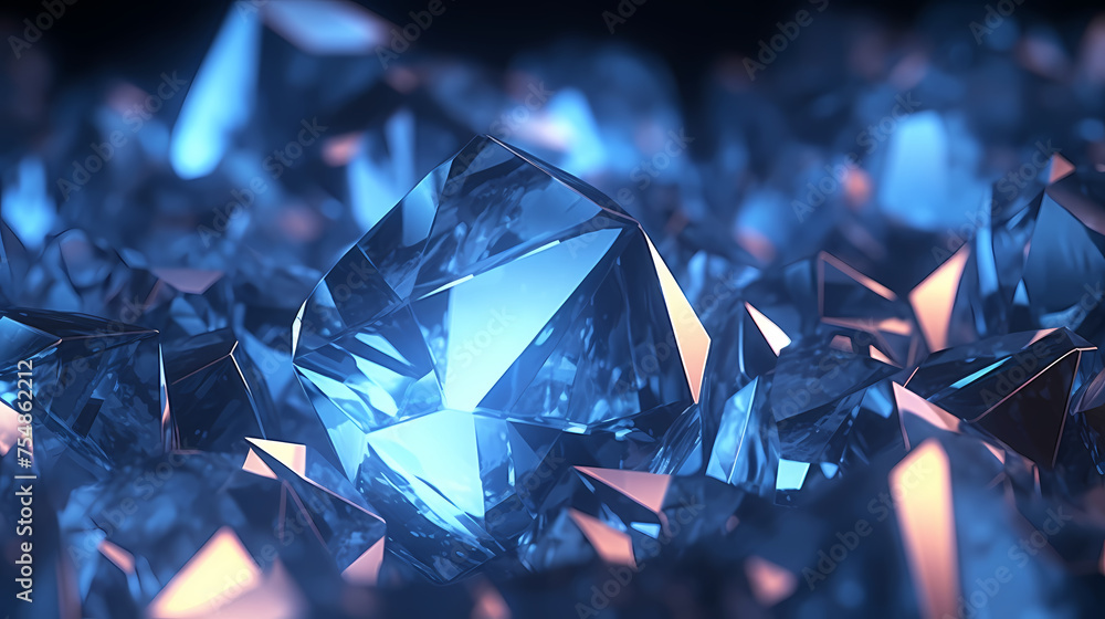 Amazing macro close-up of geometric crystal structures Amazing macro close-up of geometric crystal structures