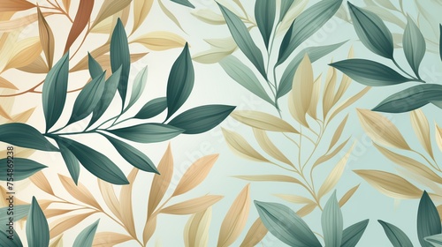 olive branches beautiful background photo