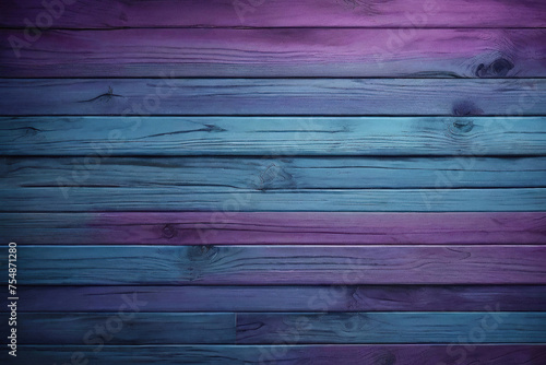 blue and purple and dark and dirty wood wall wooden plank board texture background with dark black brown grains