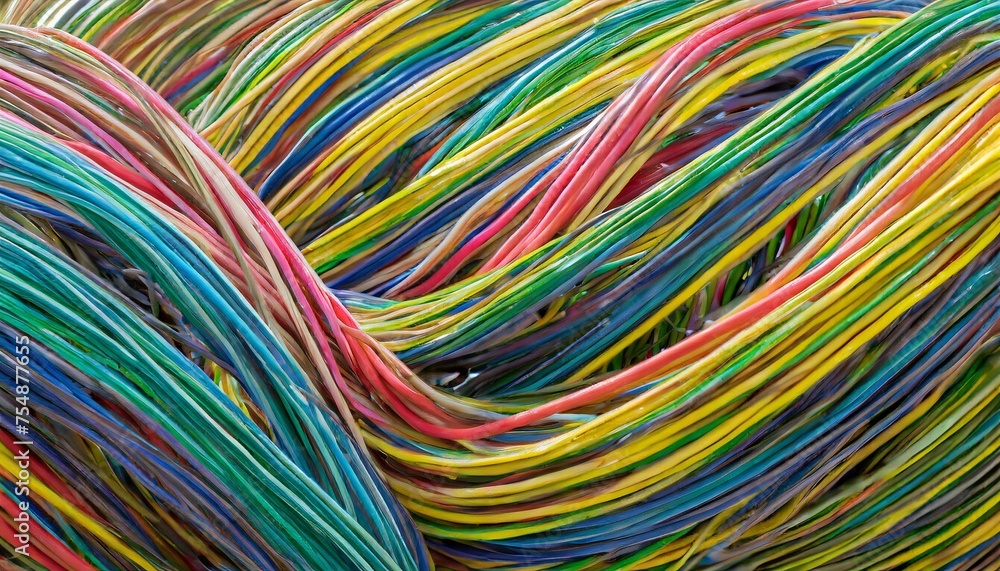 multi colored cable multi colored cable