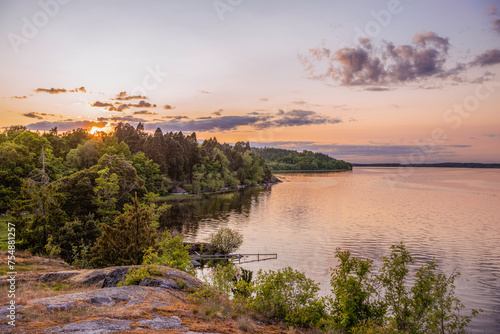 Lake Glan in Sweden