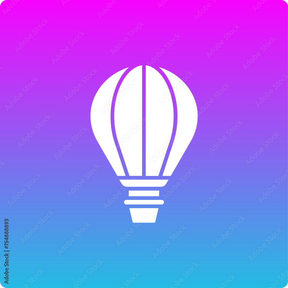 Hot Air Balloon Icon Hot Air Balloon Icon