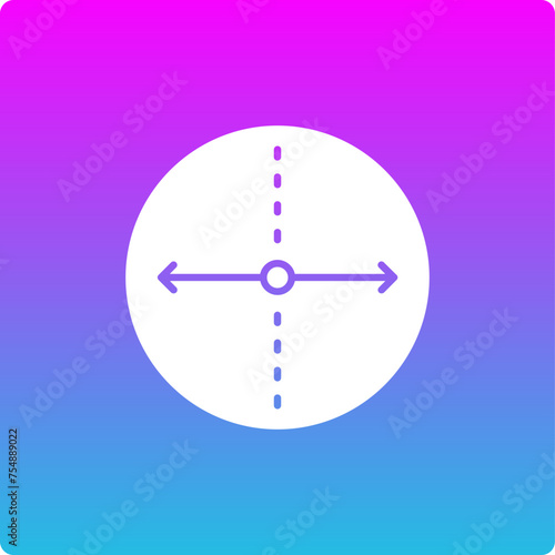 Diameter Icon
