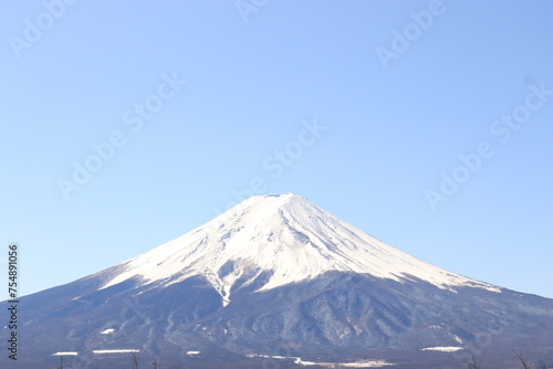 Winter Fuji Yama(Mountain)