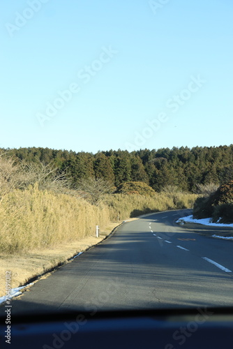 driving on the road
