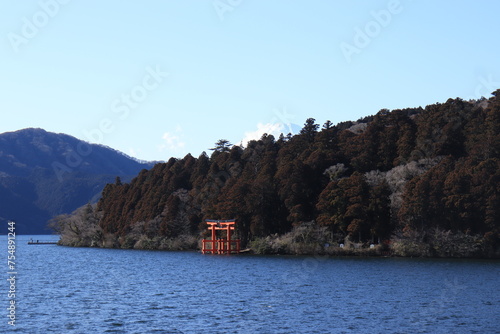 lake in the mountains