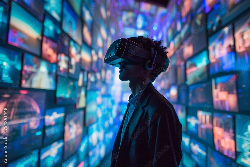 VR Man Generative AI VR Man Generative AI
