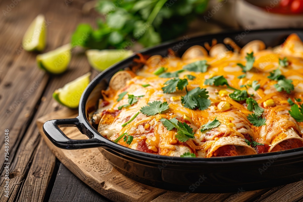 Sizzling Skillet A Tasty Taco Trio Generative AI Sizzling Skillet A Tasty Taco Trio Generative AI