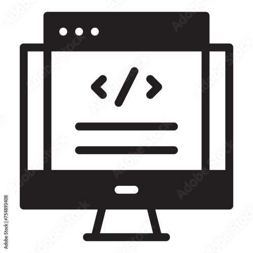 web code icon