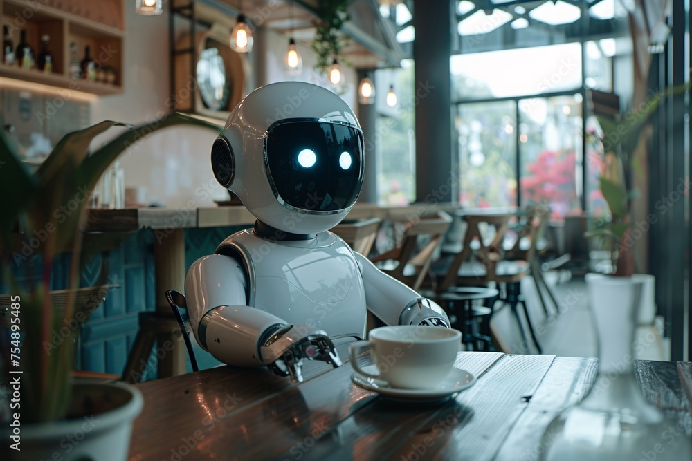 Robo-Coffee A Futuristic CafÃ© Experience Generative AI