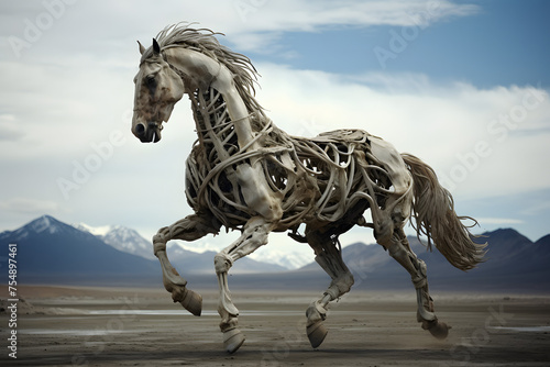 Skeleton Horse  skeletons horse  horse  hell horse
