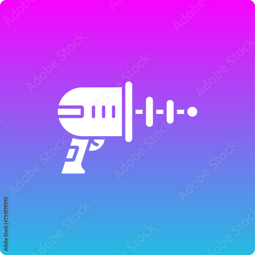 Space Gun Icon photo