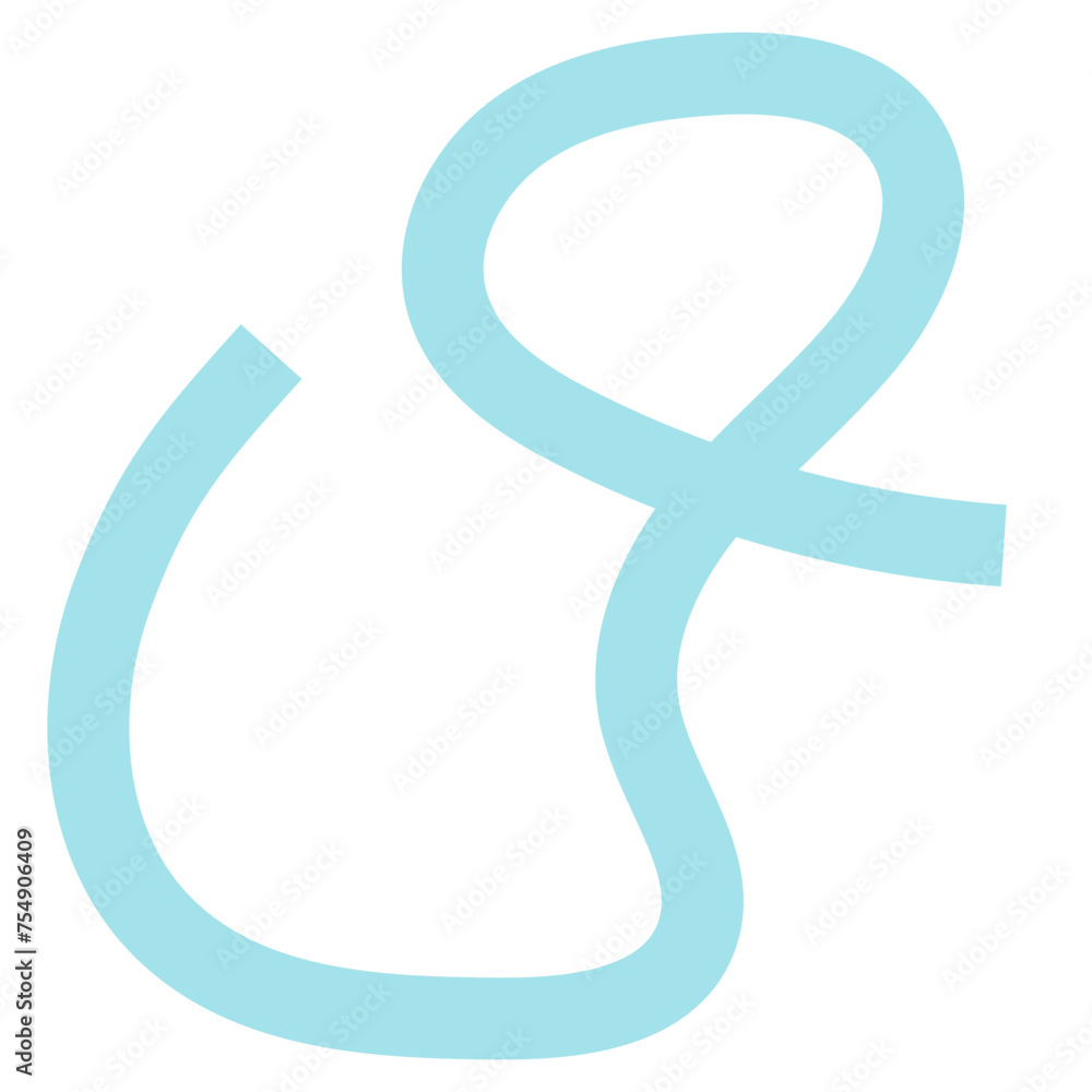 Obraz premium Cute Abstract Shape