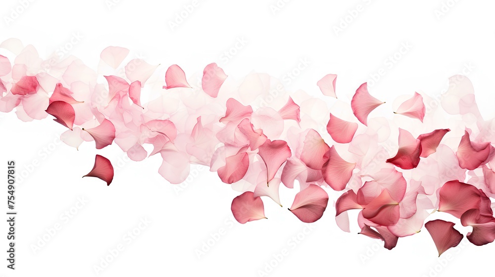 colored petals with copy space colored petals with copy space