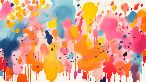 Abstract graffiti design pattern