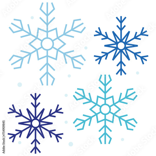 Snowflake Vector Illustration