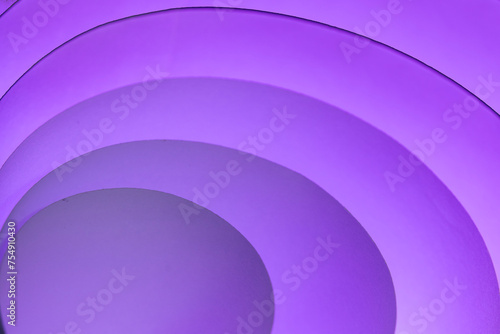 When I roll paper into many circles, I create a background with a sheet of paper and lights made up of different colors.
