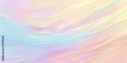 Wallpaper Mural Soft pastel fabric-like waves in a seamless flow, ideal for serene backgrounds and soothing designs with a sense of fluidity and calm. Torontodigital.ca