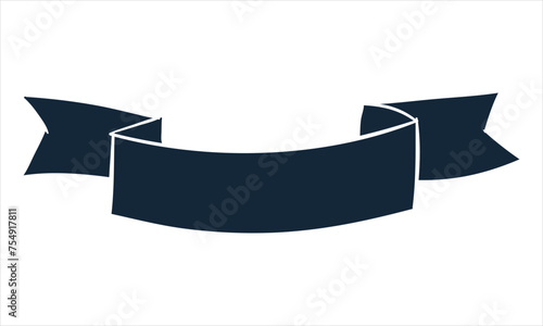 Ribbon shape vector which can be used to support your design and of course it's free and the color can be changed according to your needs