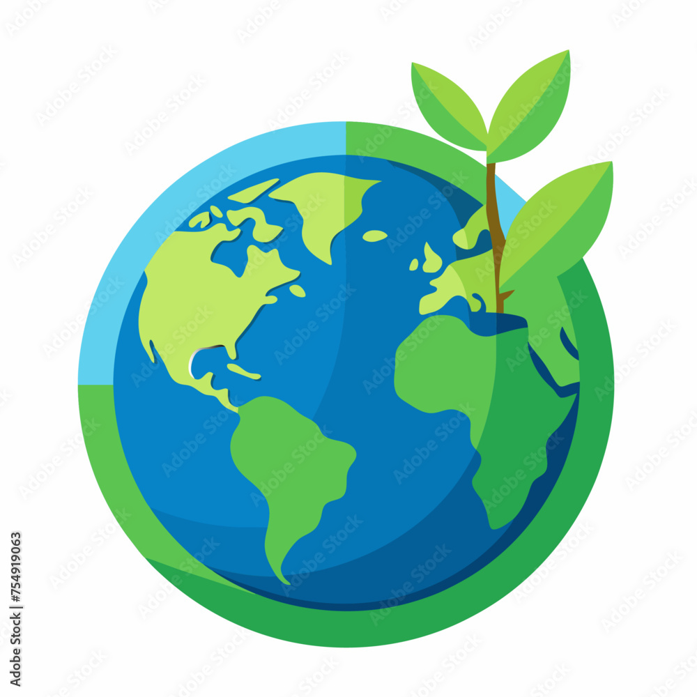 Earth planet with plant icon vector illustration graphic design vector illustration graphic design Earth planet with plant icon vector illustration graphic design vector illustration graphic design