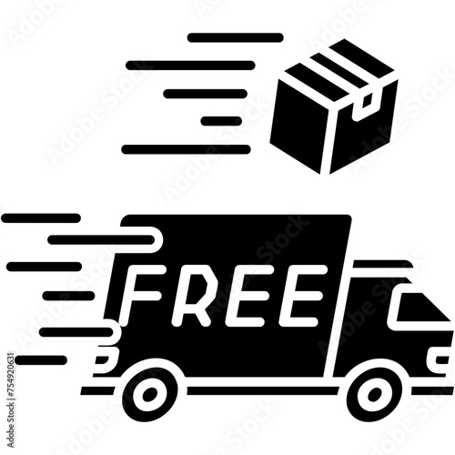 Free Delivery Icon
