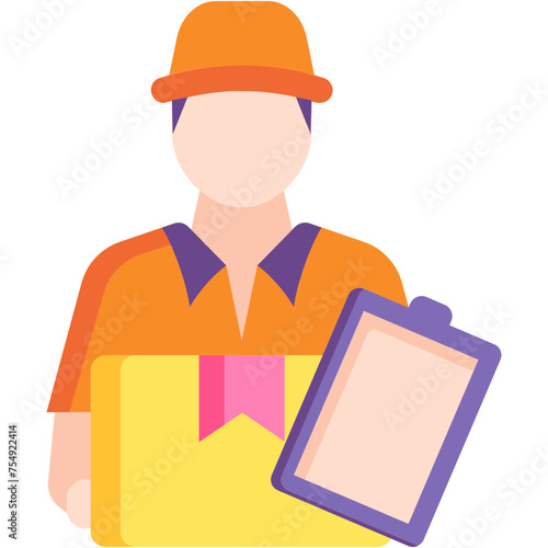 Courier Illustration