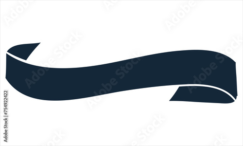 Ribbon shape vector which can be used to support your design and of course it's free and the color can be changed according to your needs