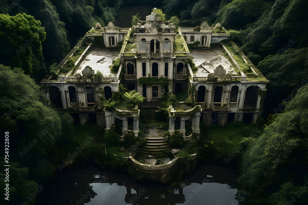 lost place in nature, old lost place in nature, old building getting taken over by nature lost place in nature, old lost place in nature, old building getting taken over by nature