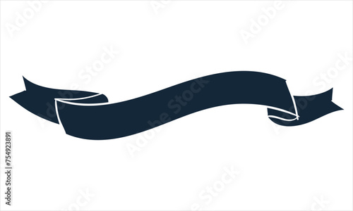 Ribbon shape vector which can be used to support your design and of course it's free and the color can be changed according to your needs