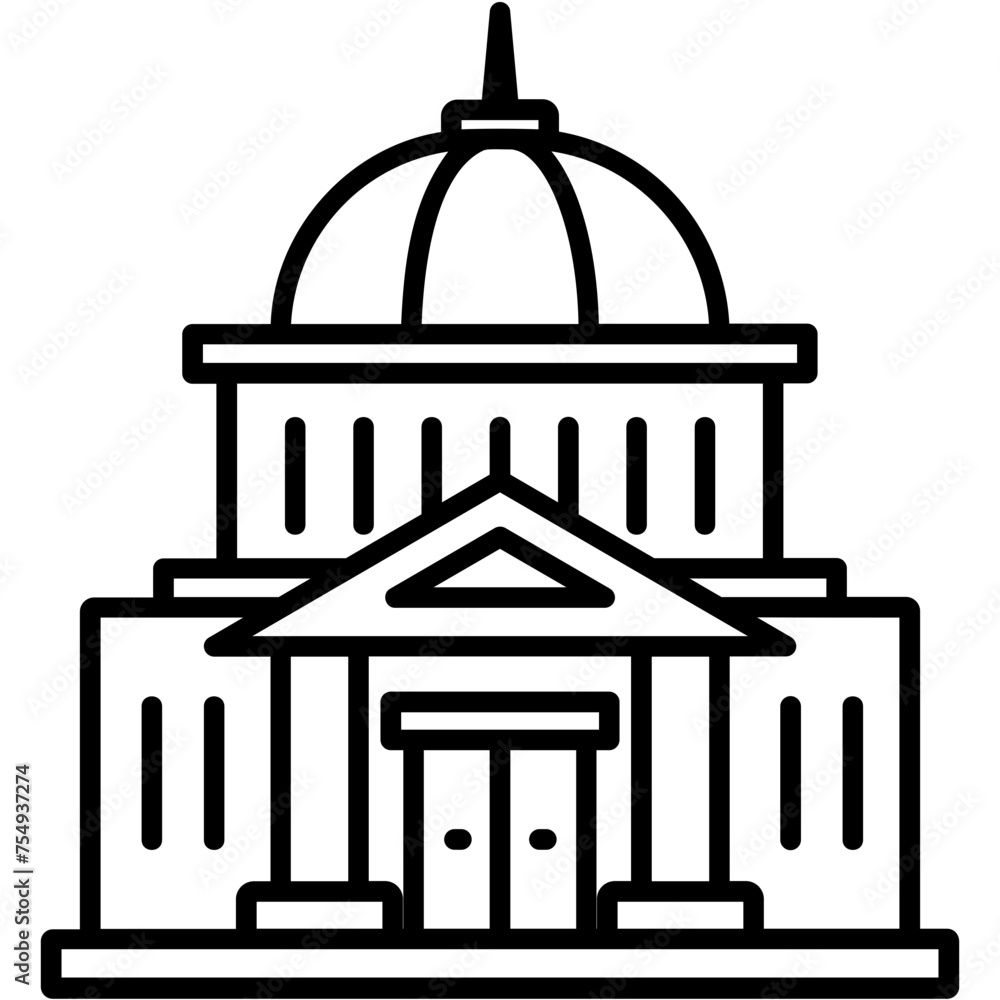 Capitol Building Icon