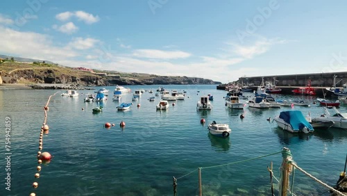 Fishing boats in the harbor