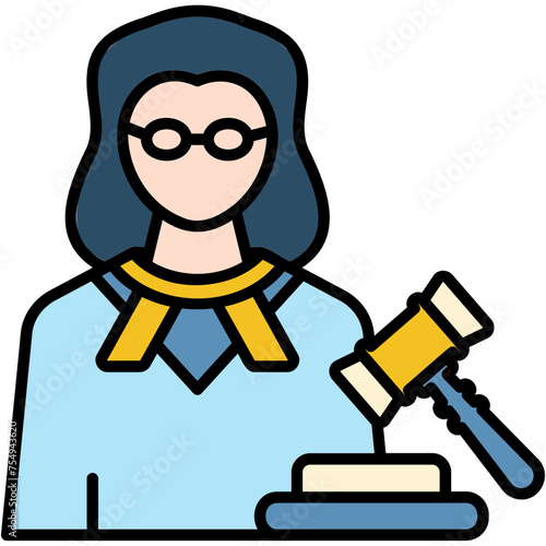 Judge Illustration