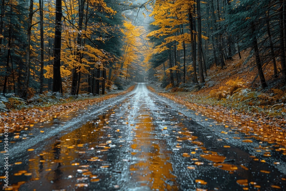 Fototapeta premium aesthetic road trip background wallpaper