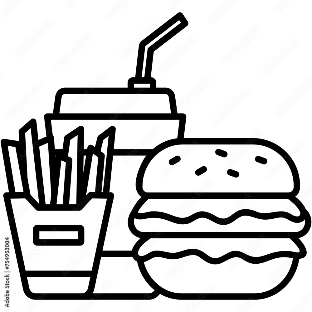 Fast Food Icon Fast Food Icon