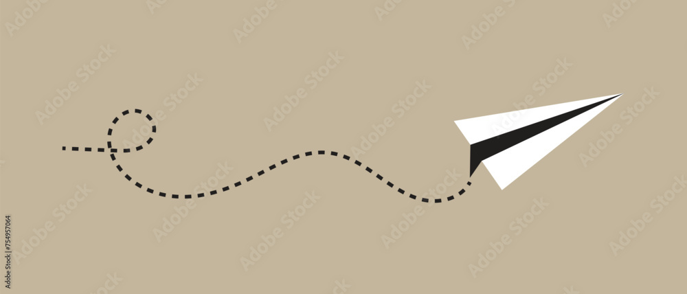 Paper plane vector design. White paper airplane jet isolated on transparent background. Paper plane vector design. White paper airplane jet isolated on transparent background.