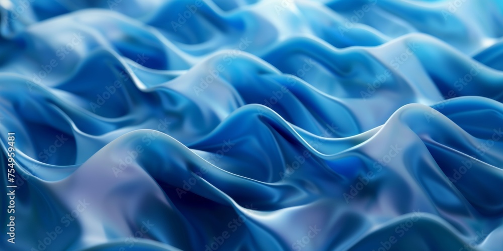 A blue wave with a white background A blue wave with a white background
