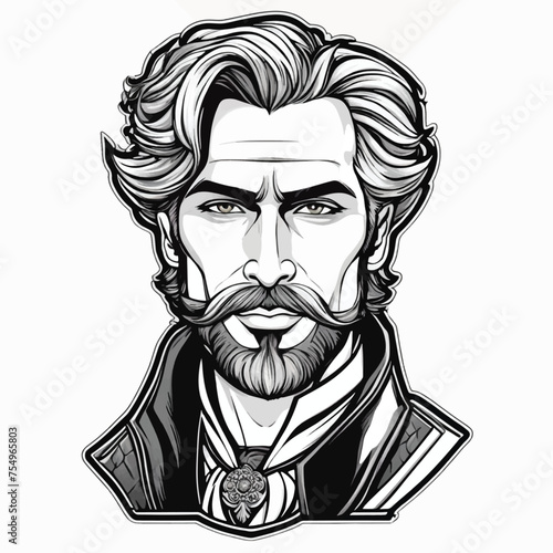 Style of a handsome man