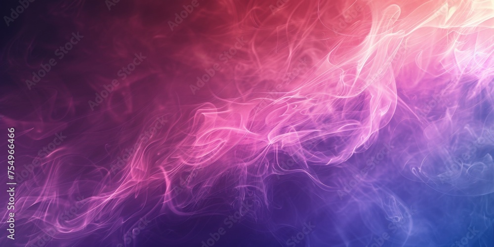 A colorful background with a purple and pink flame
