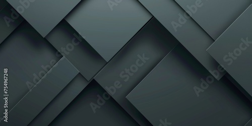 A black and white image of squares and rectangles - stock background.