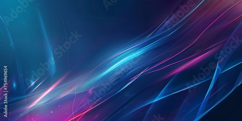 A blue and purple background with a long, wavy line - stock background.