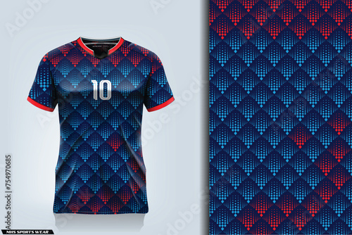 Sport jersey design fabric textile for sublimation